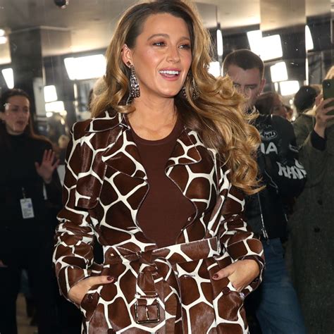 Blake Lively Attends Michael Kors Show in New York.